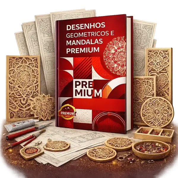 Desenhos Geométricos e Mandalas Premium